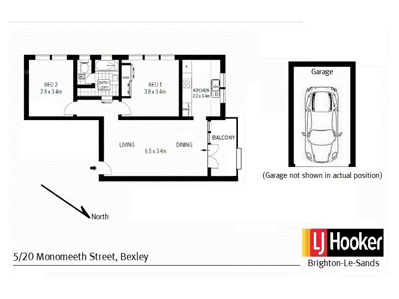 5/20 Monomeeth Street, Bexley NSW 2207 Floorplan