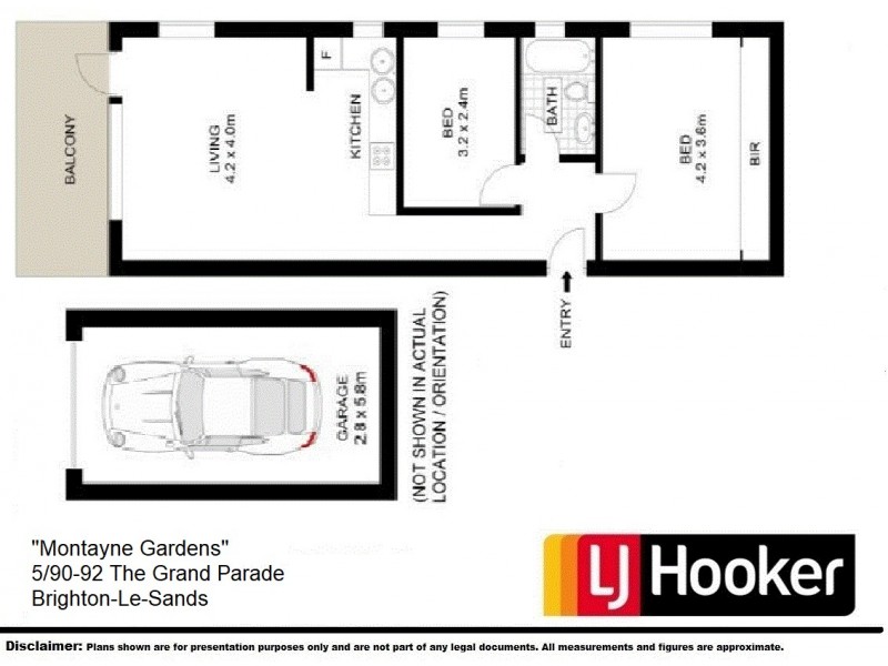 5 /90-92 The Grand Parade, Brighton-le-sands NSW 2216 Floorplan