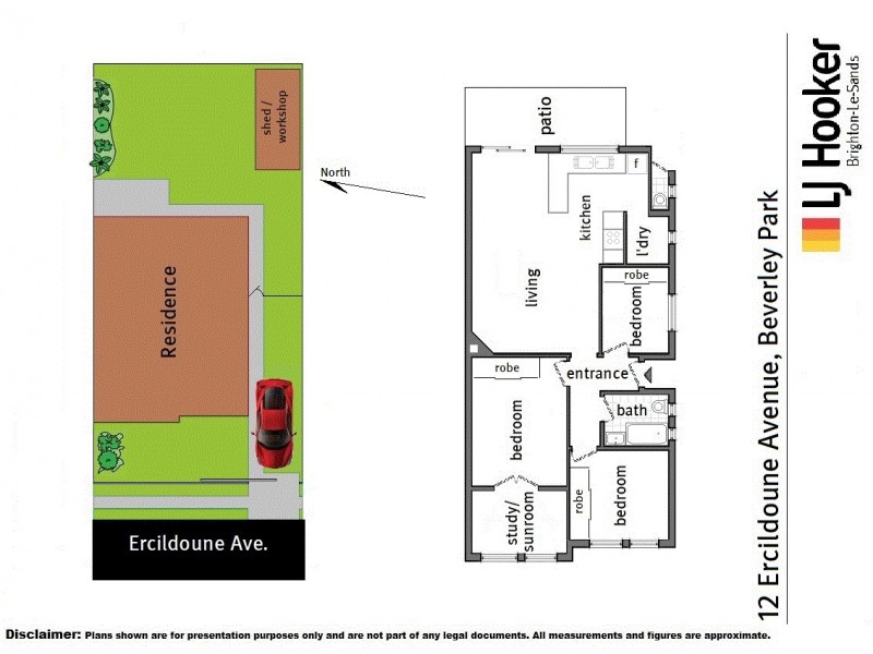 12 Ercildoune Ave, Beverley Park NSW 2217 Floorplan