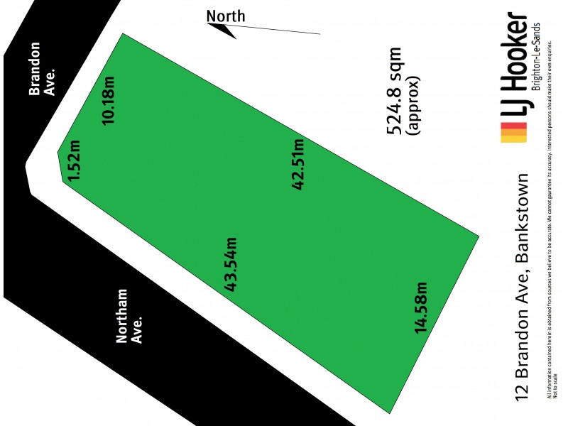 12 Brandon Ave, Bankstown NSW 2200 Floorplan
