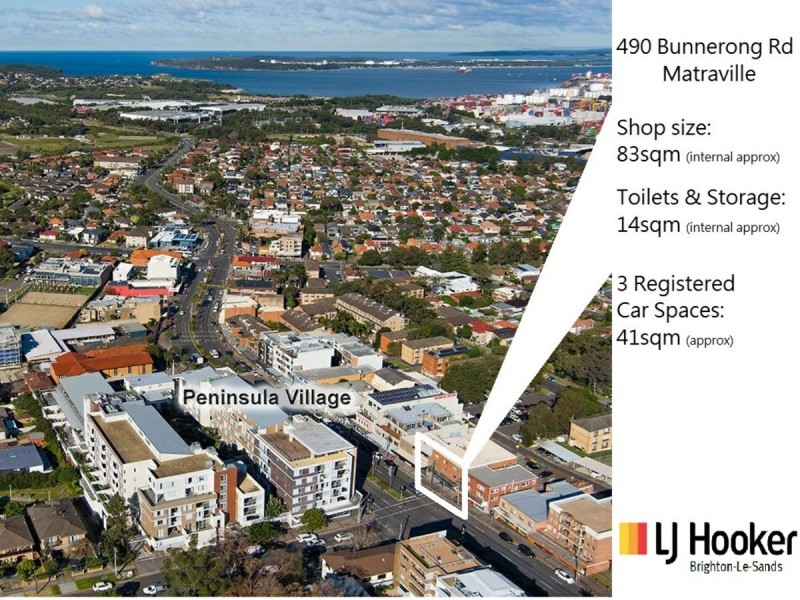 SHOP 490 BUNNERONG ROAD, Matraville NSW 2036