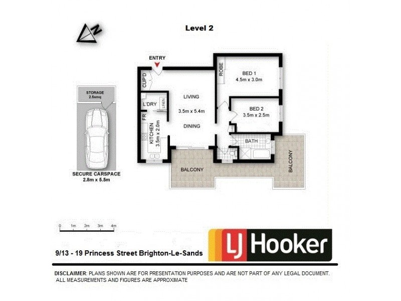9/13-19 Princess Street, Brighton-le-sands NSW 2216 Floorplan