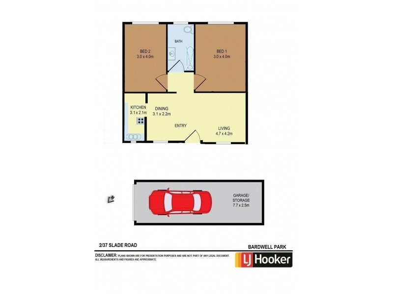 2/37 Slade Road, Bardwell Park NSW 2207 Floorplan