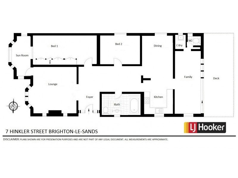 7 Hinkler Street, Brighton-le-sands NSW 2216 Floorplan