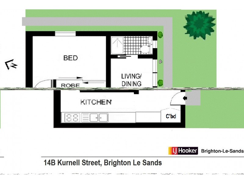 14B Kurnell Street, Brighton-le-sands NSW 2216 Floorplan