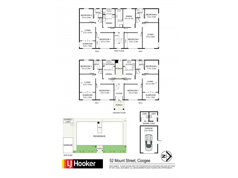 52 Mount Street, Coogee NSW 2034 Floorplan