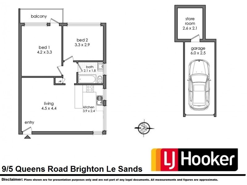 9/5 Queens Road, Brighton-le-sands NSW 2216