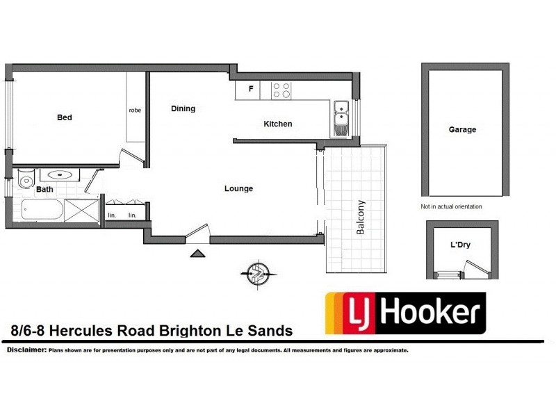 8/6-8 Hercules Road, Brighton-le-sands NSW 2216 Floorplan