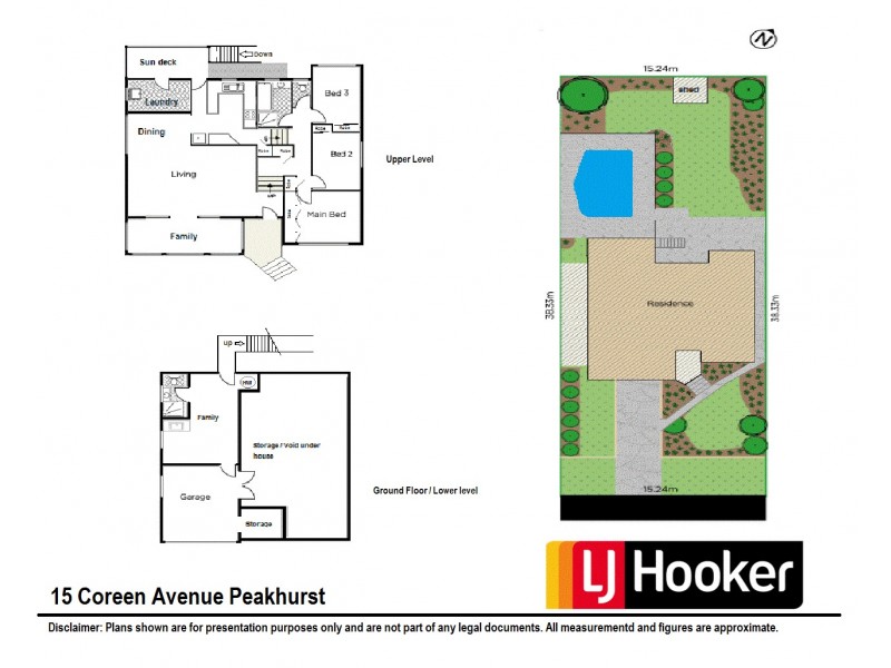 15 Coreen Avenue, Peakhurst NSW 2210 Floorplan