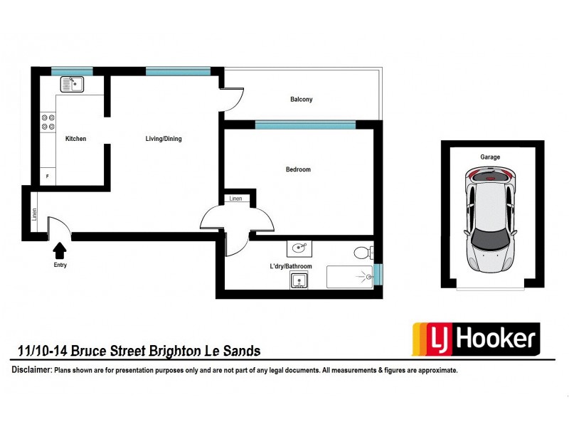 11/10-14 Bruce Street, Brighton-le-sands NSW 2216 Floorplan