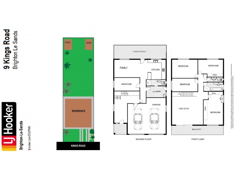 9 Kings Road, Brighton-le-sands NSW 2216 Floorplan
