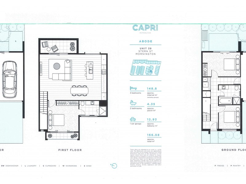 39/2 Philip Street, Mornington VIC 3931 Floorplan