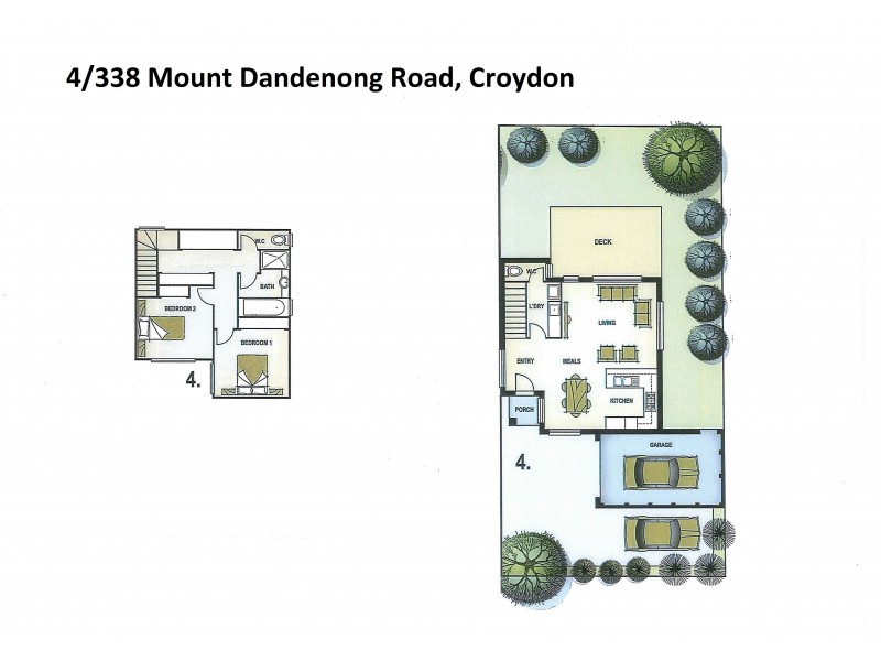 4/338 Mount Dandenong Road, Croydon VIC 3136 Floorplan
