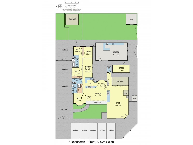 2 Rendcomb Street, Kilsyth South VIC 3137 Floorplan