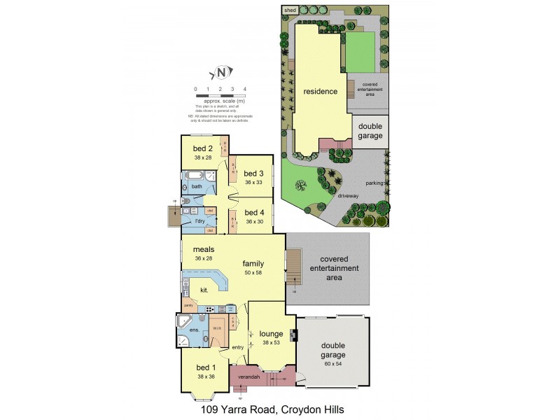 109 Yarra Road, Croydon Hills VIC 3136 Floorplan