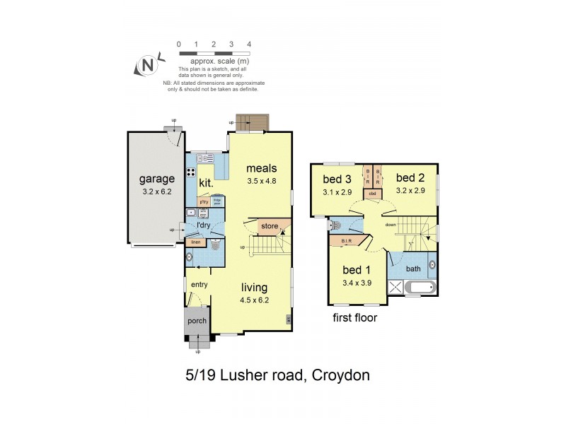 5/19 Lusher Road, Croydon VIC 3136 Floorplan