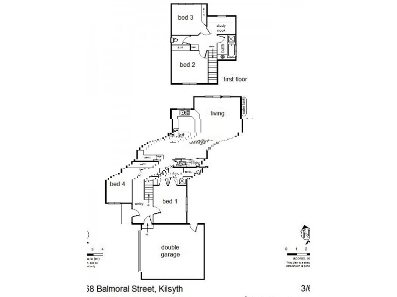 3/68 Balmoral Street, Kilsyth VIC 3137 Floorplan