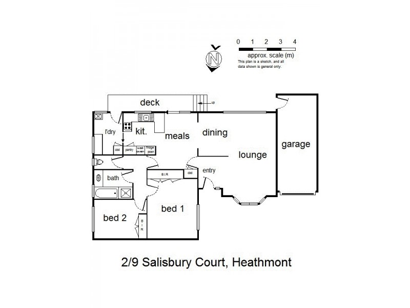 2/9 Salisbury Court, Heathmont VIC 3135 Floorplan