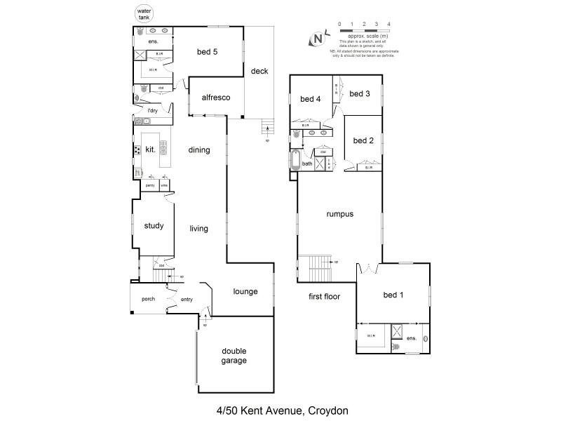 4/50 Kent Avenue, Croydon VIC 3136 Floorplan