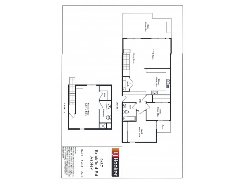 9/37 Brickfield Road, Aspley QLD 4034 Floorplan