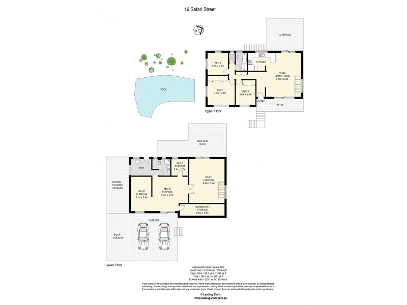 16 Safari Street, Chermside West QLD 4032 Floorplan