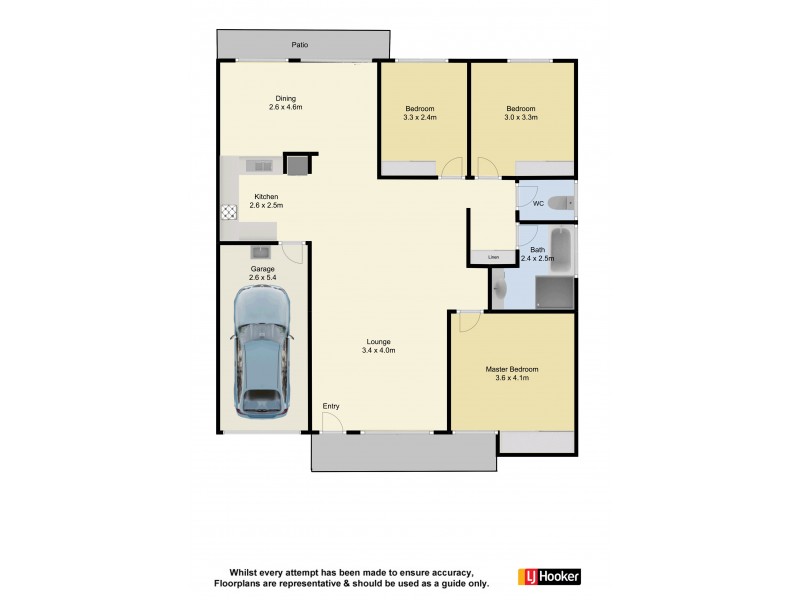 2/9 Lavender Place, Fitzgibbon QLD 4018 Floorplan