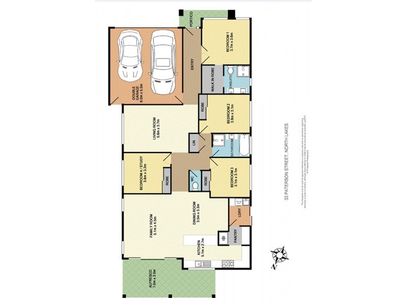 33 Paterson Street, North Lakes QLD 4509 Floorplan