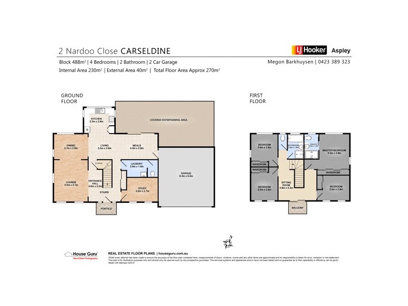 2 Nardoo Close, Carseldine QLD 4034 Floorplan