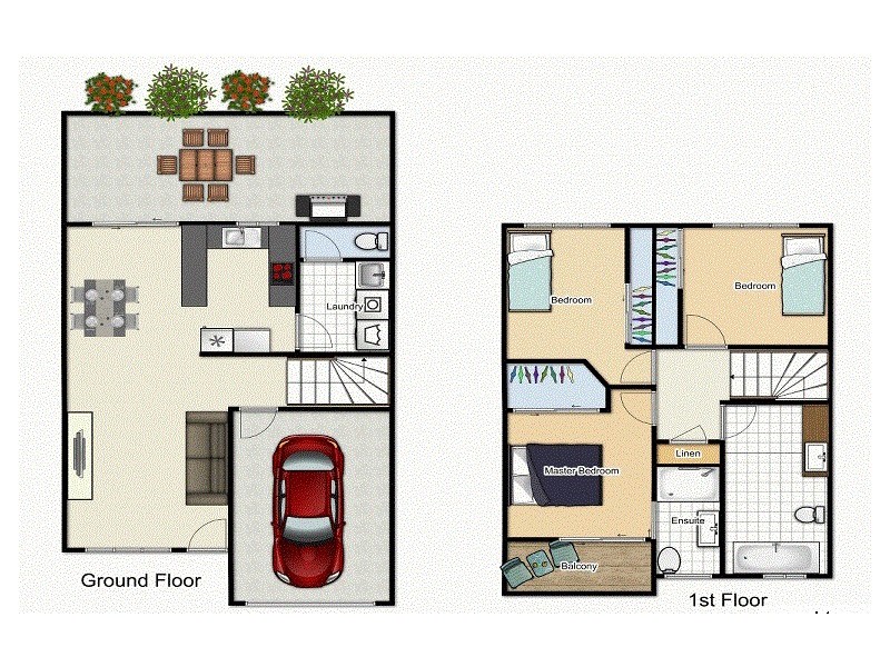 13/18 Emma Street, Bracken Ridge QLD 4017 Floorplan