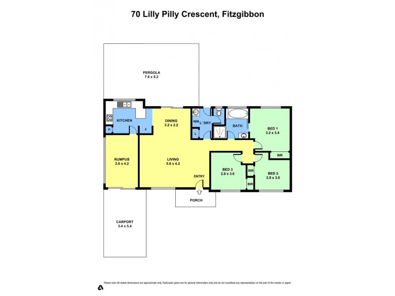 70 Lilly Pilly Crescent, Fitzgibbon QLD 4018 Floorplan