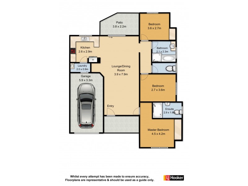 Unit 6/17 Denham Street, Bracken Ridge QLD 4017 Floorplan