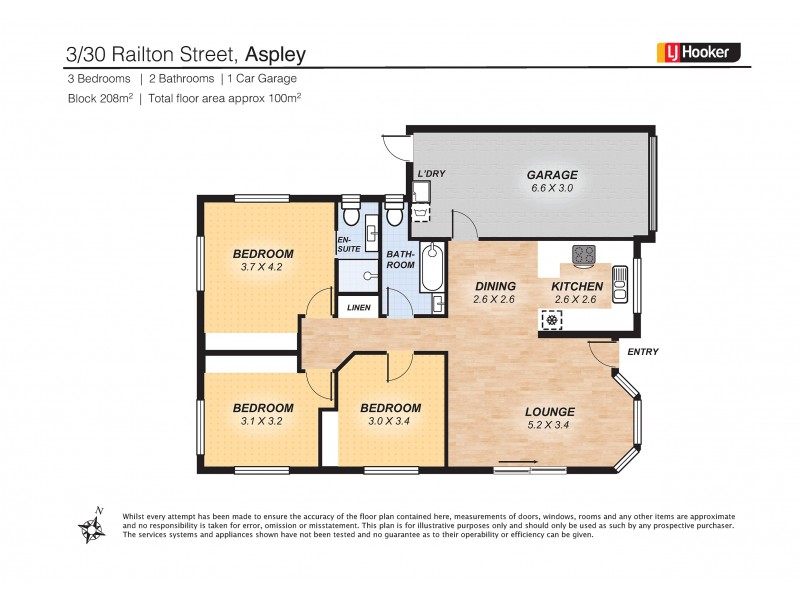Unit 3/30 Railton Street, Aspley QLD 4034 Floorplan