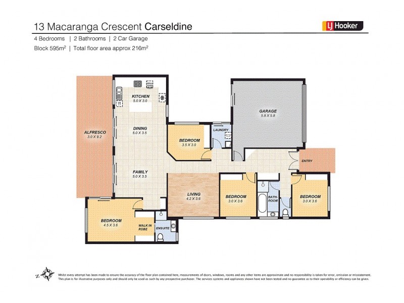 13 Macaranga Crescent, Carseldine QLD 4034 Floorplan