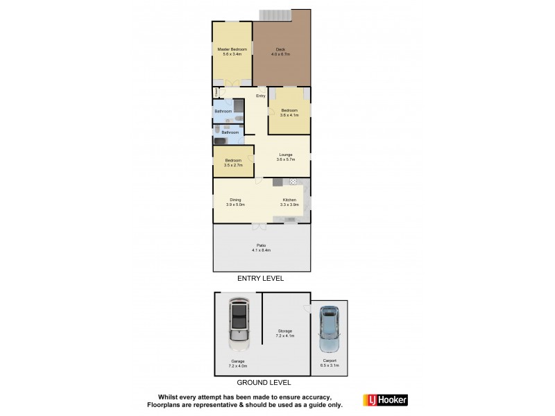 2 Lower Clifton Terrace, Red Hill QLD 4059 Floorplan