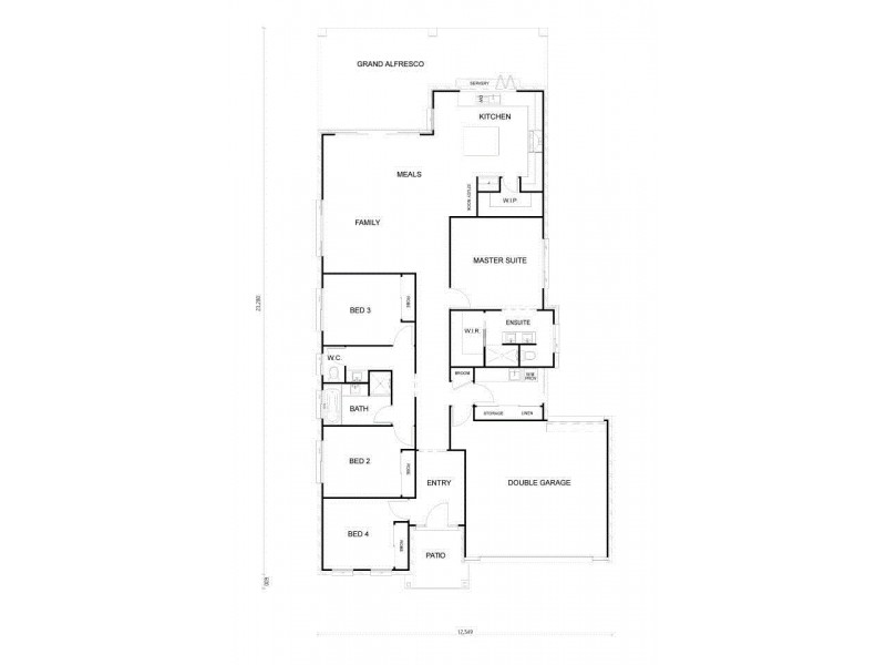 7 Hinton Crescent, Mango Hill QLD 4509 Floorplan