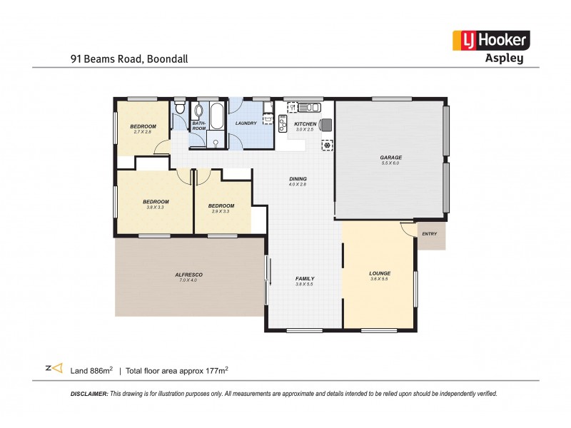 91 Beams Road, Boondall QLD 4034 Floorplan