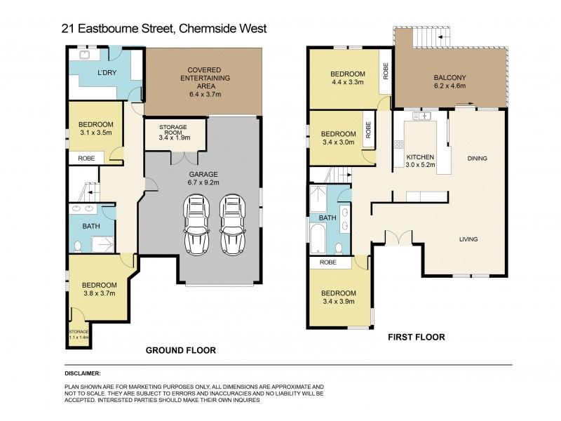 21 Eastbourne Street, Chermside West QLD 4032 Floorplan
