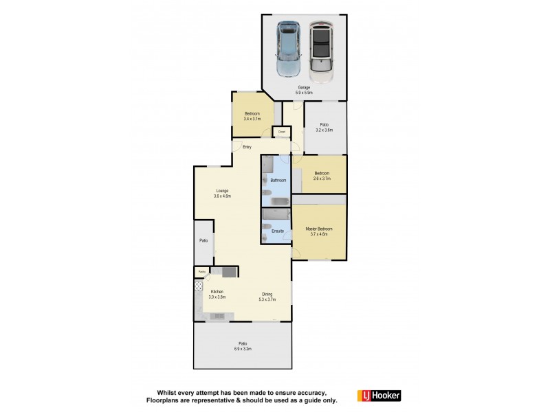 54 Northumbria Road, Boondall QLD 4034 Floorplan