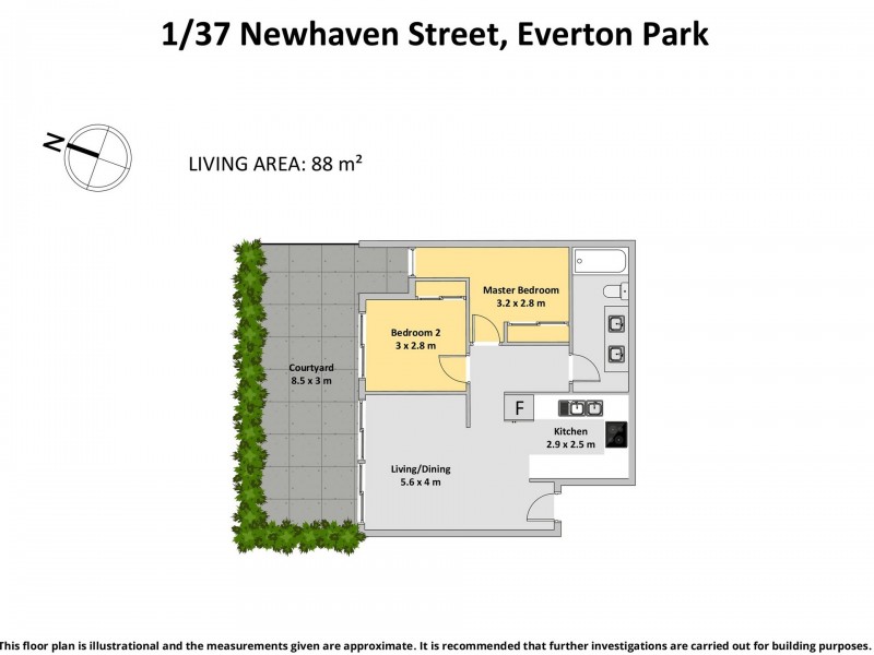 1/37 Newhaven Street, Everton Park QLD 4053