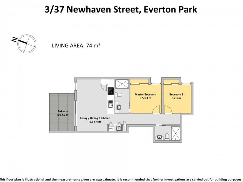 3/37 Newhaven Street, Everton Park QLD 4053