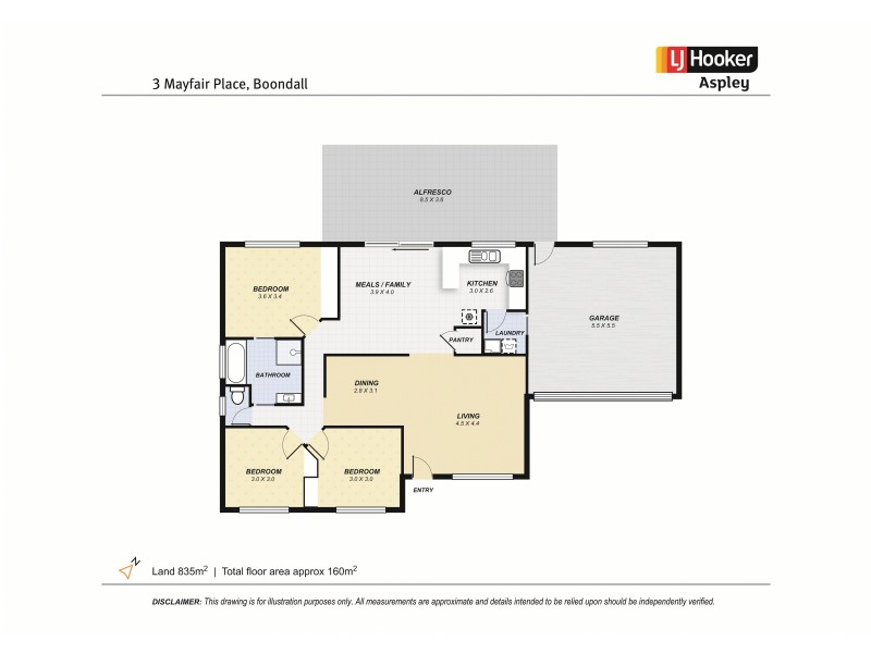 3 Mayfair Place, Boondall QLD 4034 Floorplan