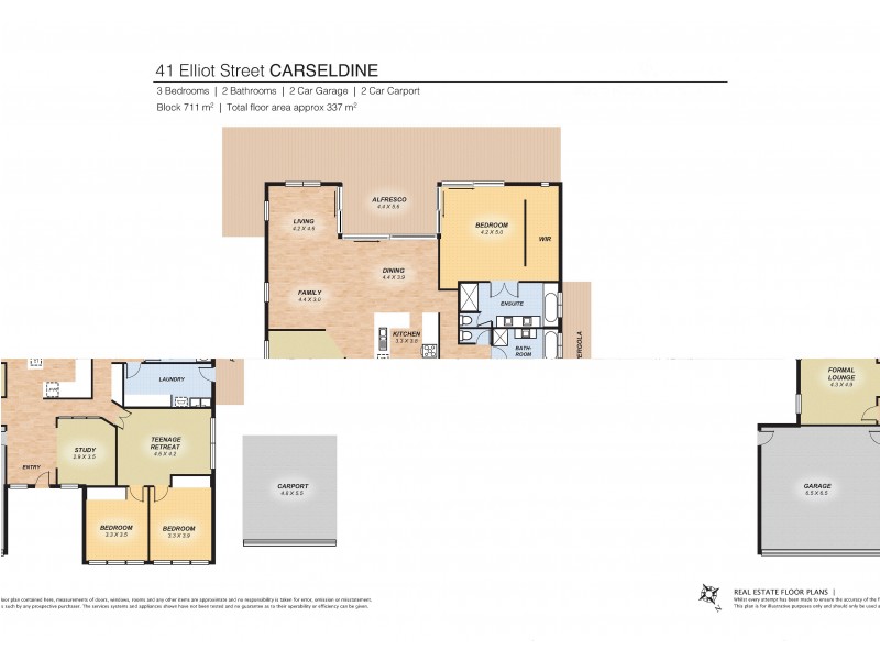 41 Elliot Street, Carseldine QLD 4034 Floorplan
