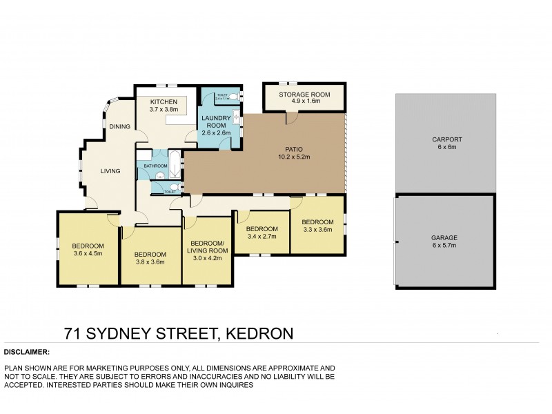 71 Sydney Street, Kedron QLD 4031 Floorplan