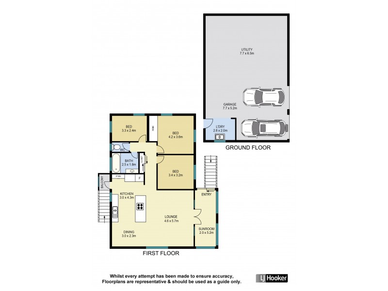 2 Stebbing Street, Aspley QLD 4034 Floorplan