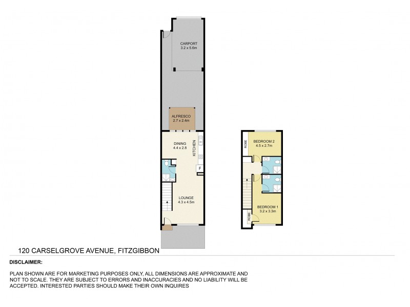 120 Carselgrove Avenue, Fitzgibbon QLD 4018 Floorplan