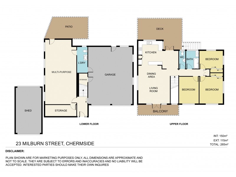 23 Milburn Street, Chermside West QLD 4032 Floorplan