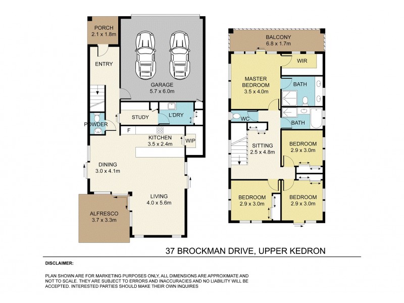 37 Brockman Drive, Upper Kedron QLD 4055 Floorplan