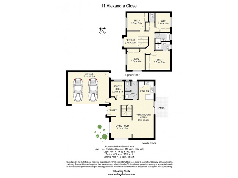 11 Alexandra Close, Aspley QLD 4034 Floorplan