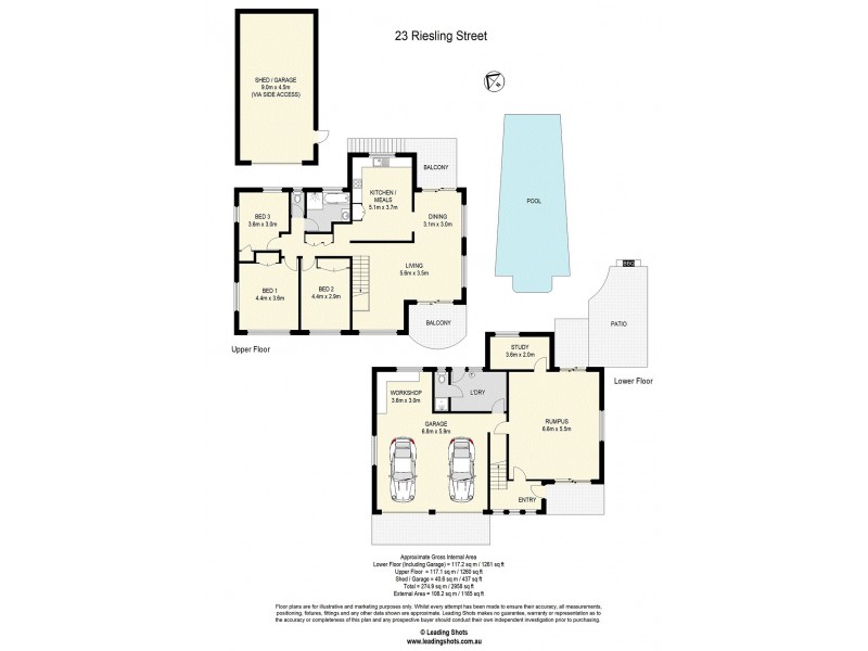 23 Riesling Street, Carseldine QLD 4034 Floorplan