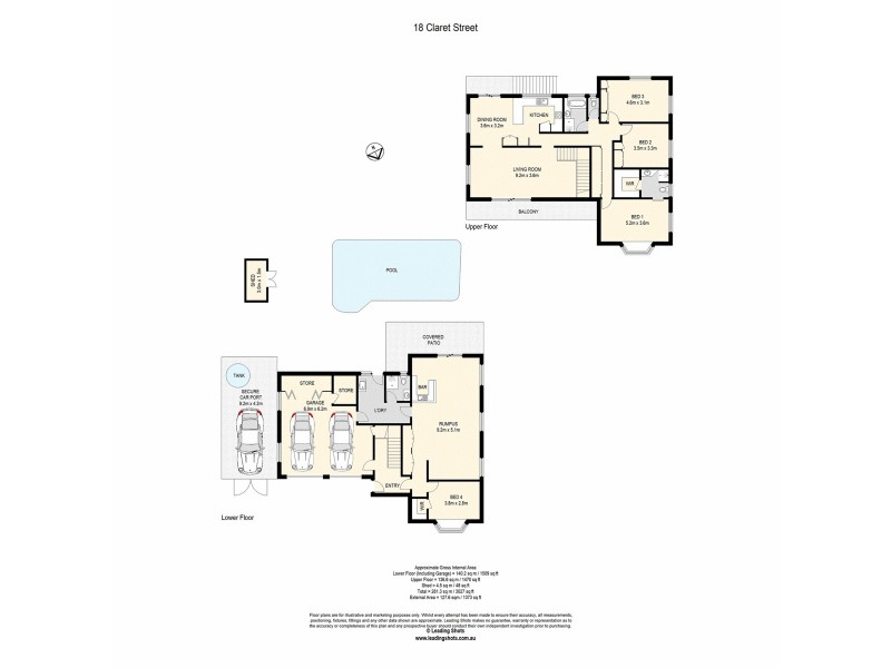 18 Claret Street, Carseldine QLD 4034 Floorplan